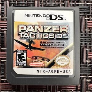 Nintendo DS Game: Panzer Tactics DS